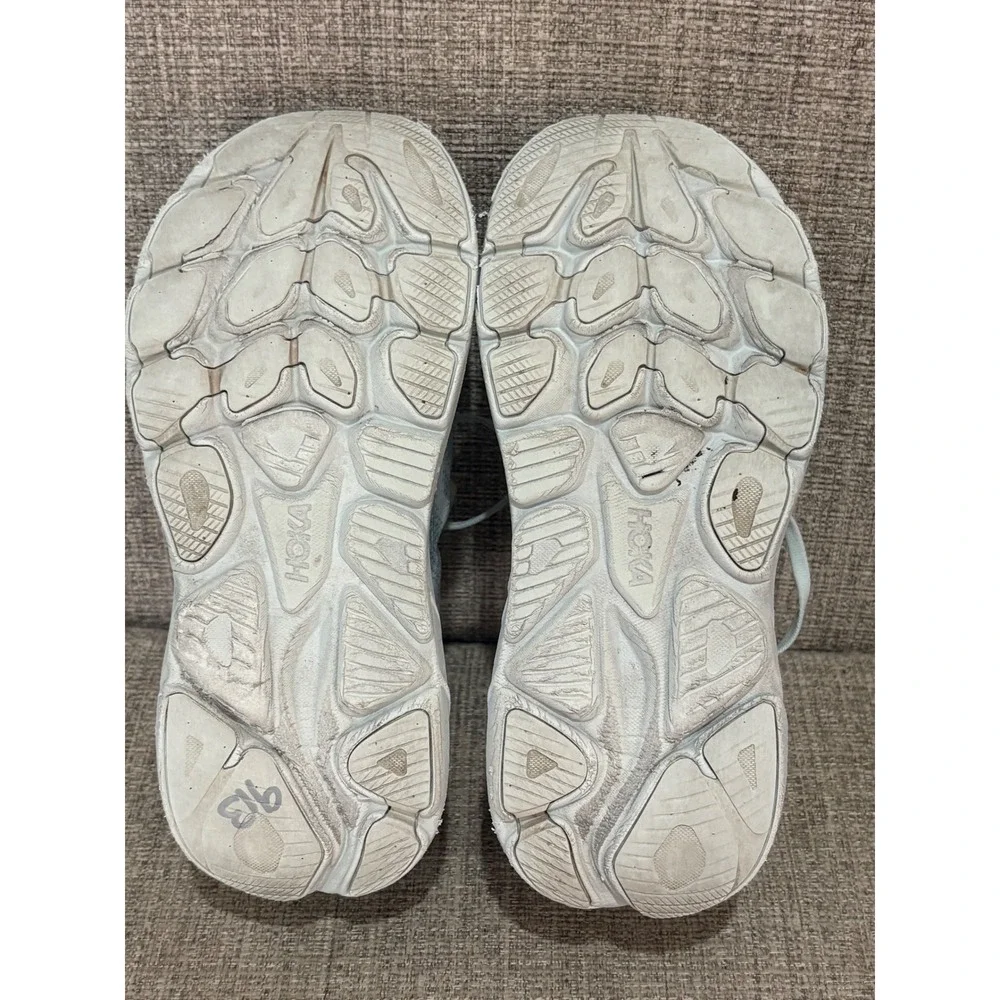 Hoka Clifton 9 Women Running Shoes 8B Day Dream Ice Water 1162031-DTDR